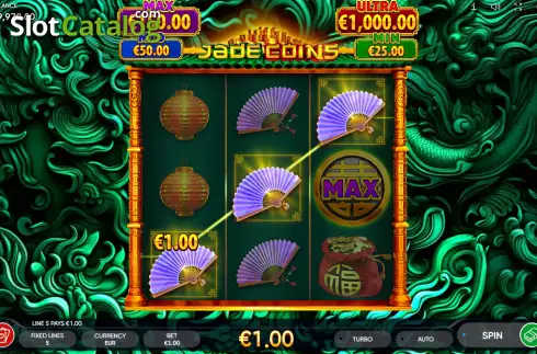 Win Screen 3. Jade Coins slot