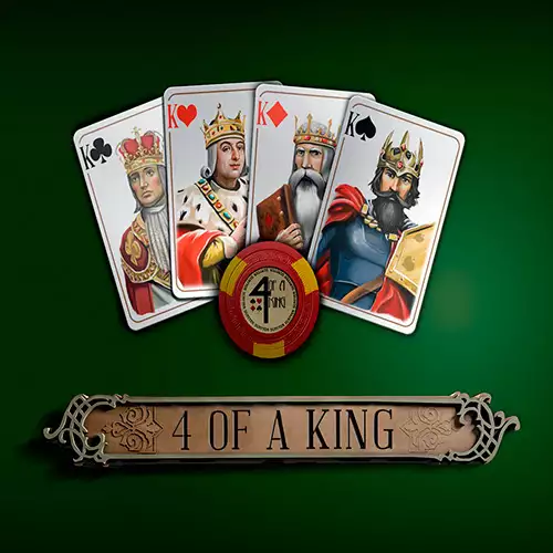4 of a King Logotipo