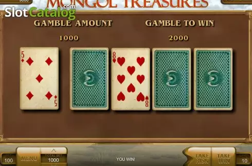 Risk game. Mongol Treasures slot