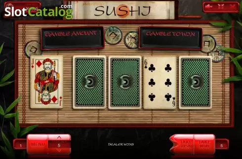 Risk game. Sushi (Endorphina) slot