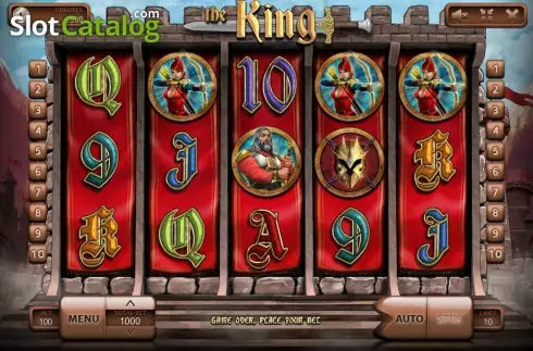Reels. The King (Endorphina) slot