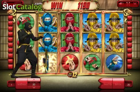 Svart ninja. The Ninja slot