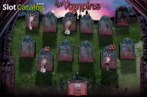 Bonus game. The Vampires slot