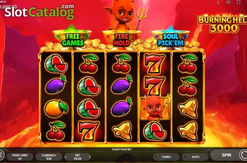 Burning Hell 3000 slot. Burning Hell 3000 slot
