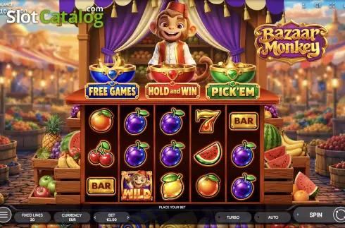 Bazaar Monkey slot. Bazaar Monkey slot