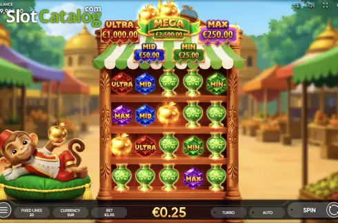 Bazaar Monkey demo. Bazaar Monkey slot