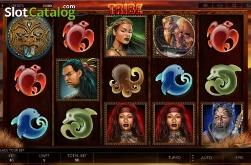 Game Workflow screen. Tribe slot