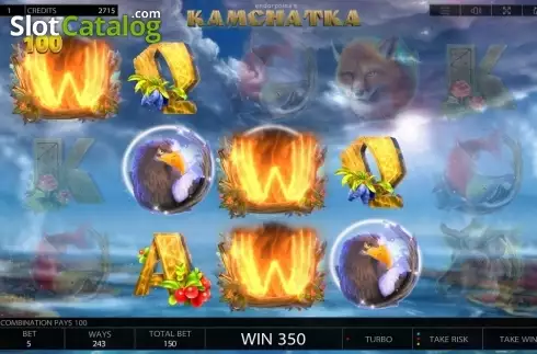 Win Screen 3. Kamchatka slot
