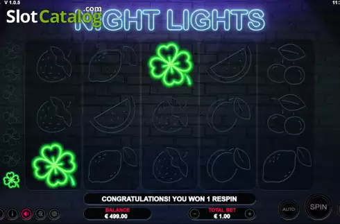 Captura de tela3. Night Lights slot