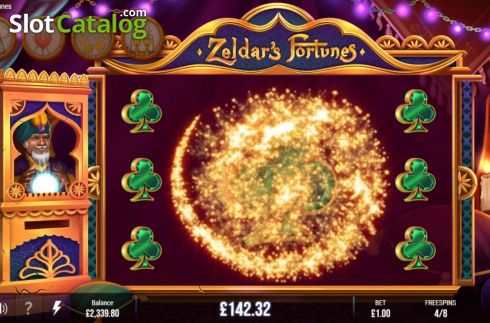 Ecran4. Zeldar's Fortunes slot