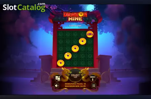 Game screen 2. Dragon Mine slot