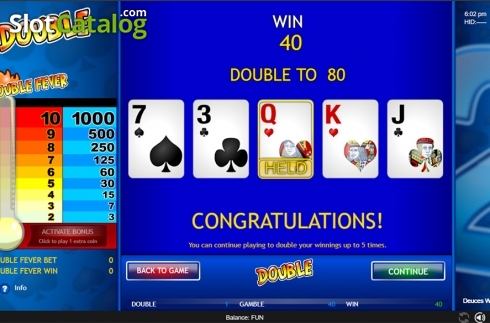 Οθόνη6. Deuces Wild (Espresso Games) Κουλοχέρης 