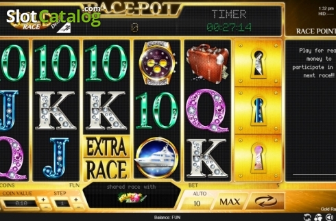 Скрин2. Gold Race Deluxe слот