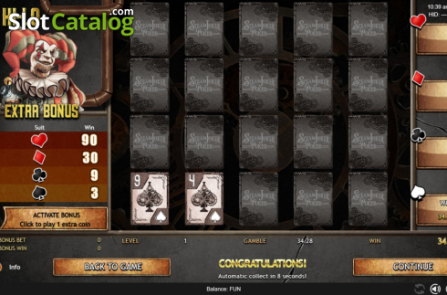 Bildschirm5. Steam Joker Poker slot