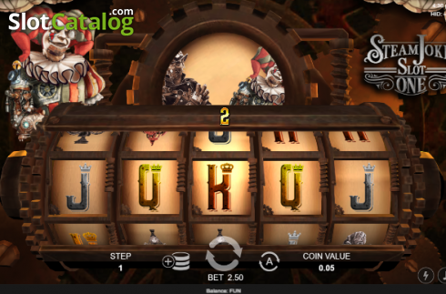 Ekran5. Steam Joker Slot yuvası