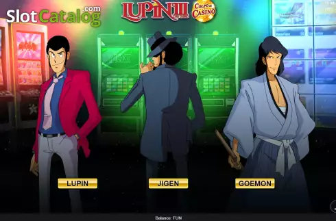 Free Spins screen 2. Lupin III Colpo al Casino slot