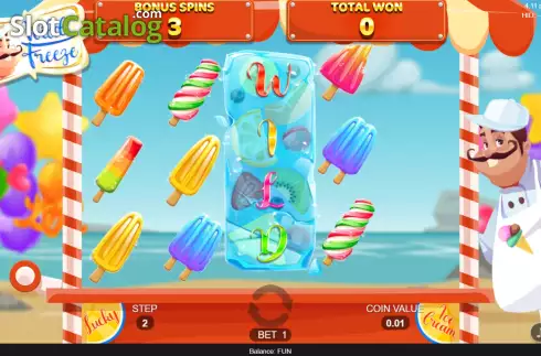 Bonus Game screen 2. Alfredo's Summer slot