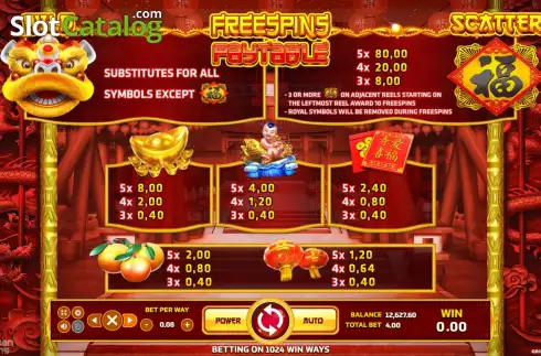 Captura de tela9. Fortune Festival (Eurasian Gaming) slot