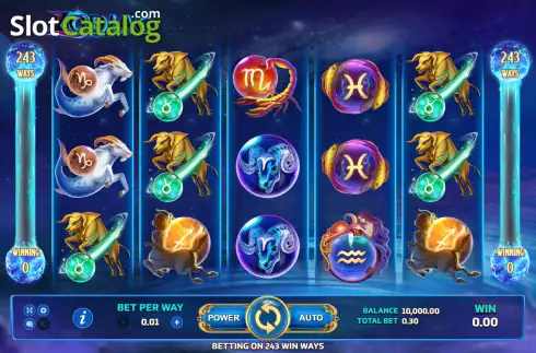 画面2. Zodiac (Eurasian Gaming) カジノスロット