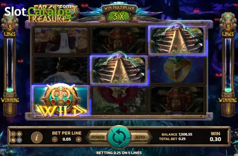 画面4. Forest Treasure (Eurasian Gaming) カジノスロット