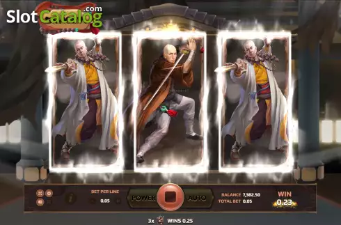 Win screen2. Shaolin (Eurasian Gaming) slot