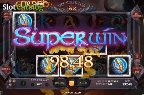 Super Win Screen. Cursed slot