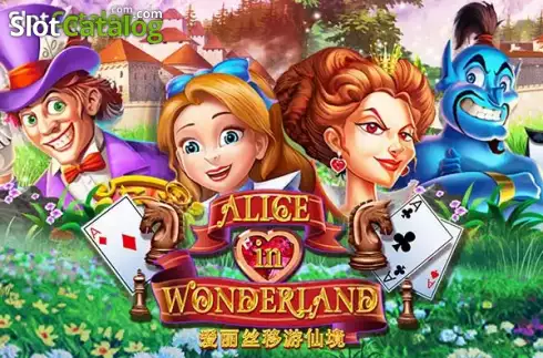 Alice in Wonderland (Eurasian Gaming) Logotipo