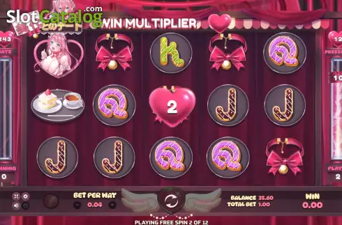 Free Spins screen 2. Date With Miyo slot