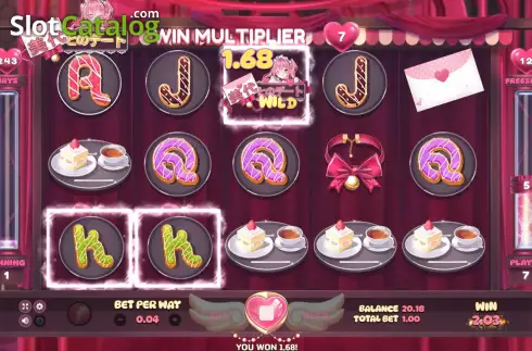 Free Spins screen 3. Date With Miyo slot