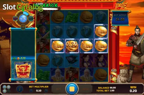 Skärmdump3. Warrior (Eurasian Gaming) slot