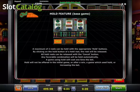 Bildschirm9. Club 2000 Casino slot