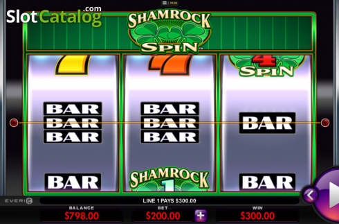 Captura de tela5. Shamrock Spin slot