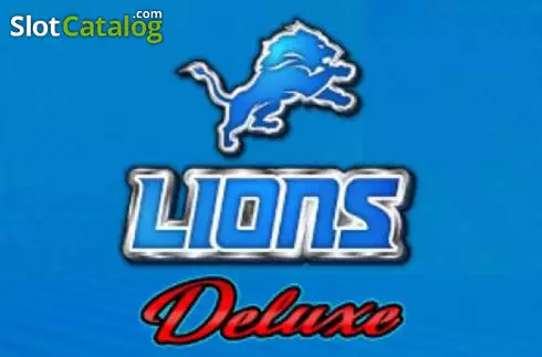 Detroit Lions Deluxe Logotipo
