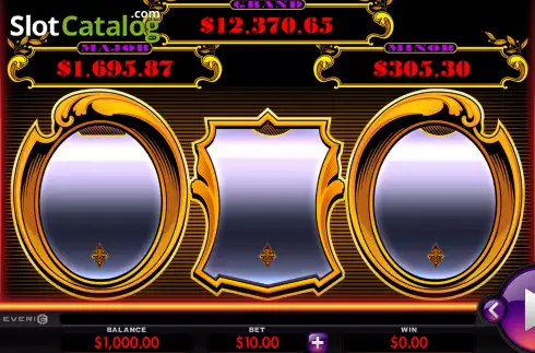 Game screen. Gold Standard Jackpots slot