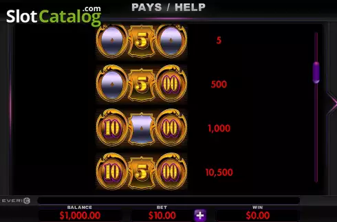 Game Rules screen 2. Gold Standard Jackpots slot