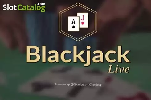 Blackjack Live Casino (Evolution Gaming) ロゴ
