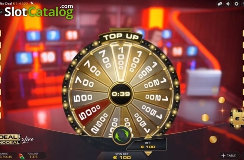 Game Screen 2. Deal Or No Deal Live slot