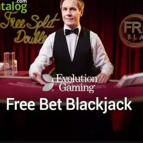 Free Bet Blackjack (Evolution Gaming) Logotipo