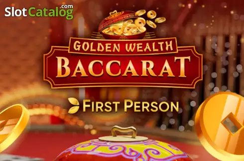 First Person Golden Wealth Baccarat ロゴ