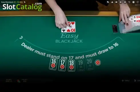 Skärmdump3. Easy Blackjack slot