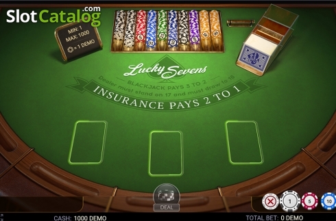 Captura de tela2. Blackjack Lucky Sevens slot