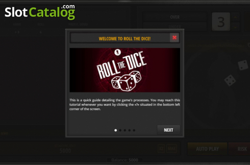 Captura de tela6. Roll the Dice (Evoplay Entertainment) slot