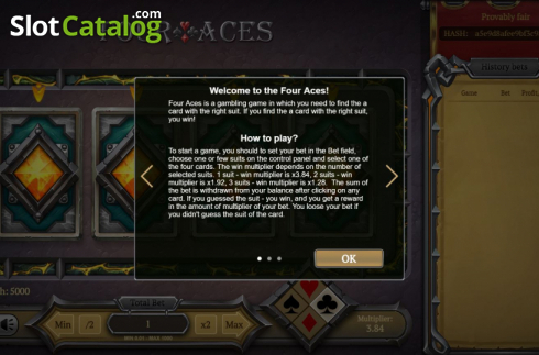Captura de tela5. Four Aces slot