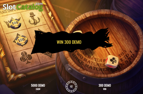 Win Screen. Crown and Anchor (Evoplay) slot