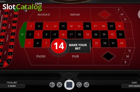 Schermo5. French Roulette (Evoplay Entertainment) slot