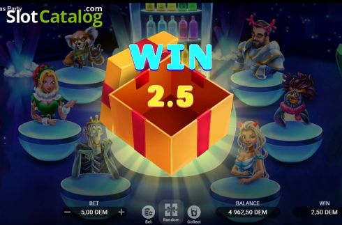 Win 2. Christmas Party slot