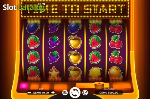 Reel screen. Fruit Super Nova 30 slot