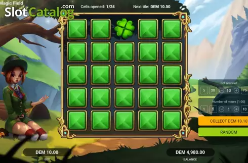 Game Screen 2. Patrick's Magic Field slot