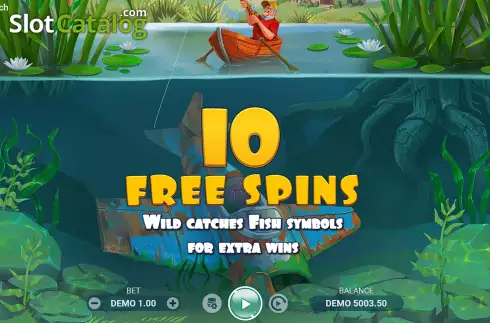 Free Spins Win Screen 2. The Greatest Catch slot