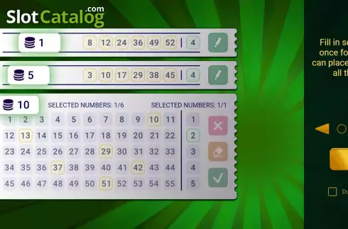 Pantalla7. Lottery Ticket Tragamonedas 